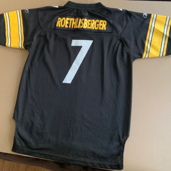 NFL Steelers Jersey #7 Roethlisberger - Picture 2 of 3